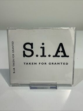 🤯5 for $20🤯 Sia “Taken For Granted” CD Single [Pop Rock Dance House]